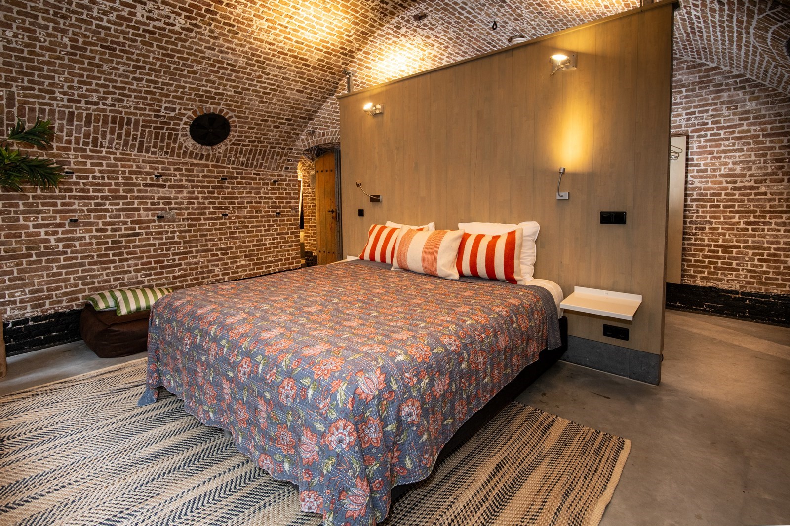 Overnachten in voormalige Laboratorium van een Fort