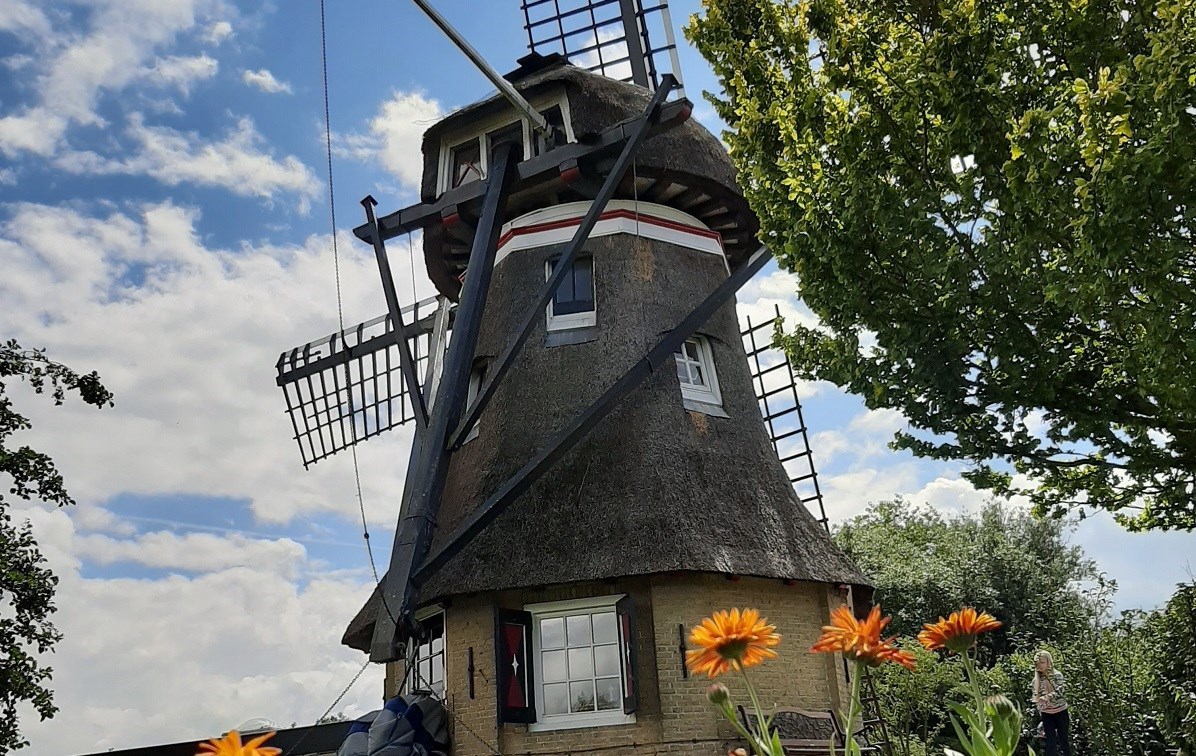 Slapen in een 120 jaar oude Poldermolen