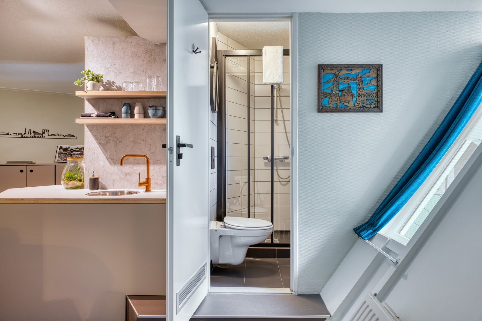 Privé studio in de Kubuswoning