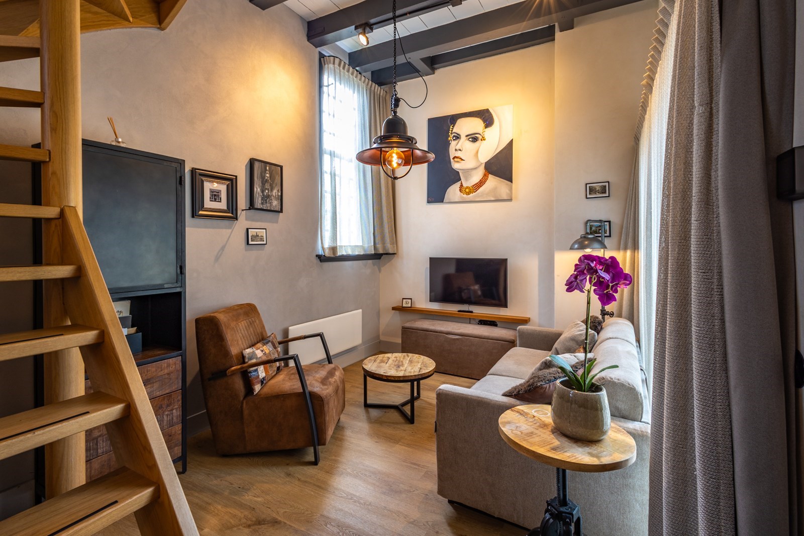 Slapen in de oude stadspoort van Middelburg