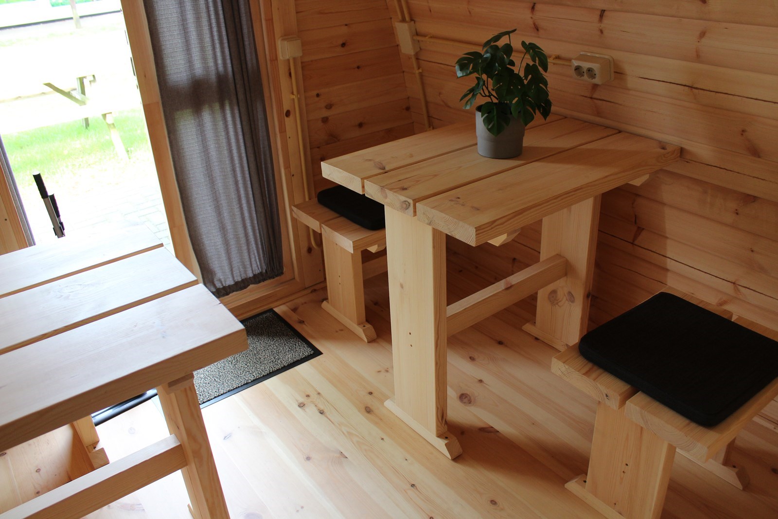 POD voor 4 personen. Een leuk nachtje weg met het gezin