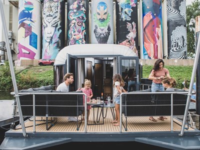 Aluminium Eco Floating house  Aluminium Eco Floating house