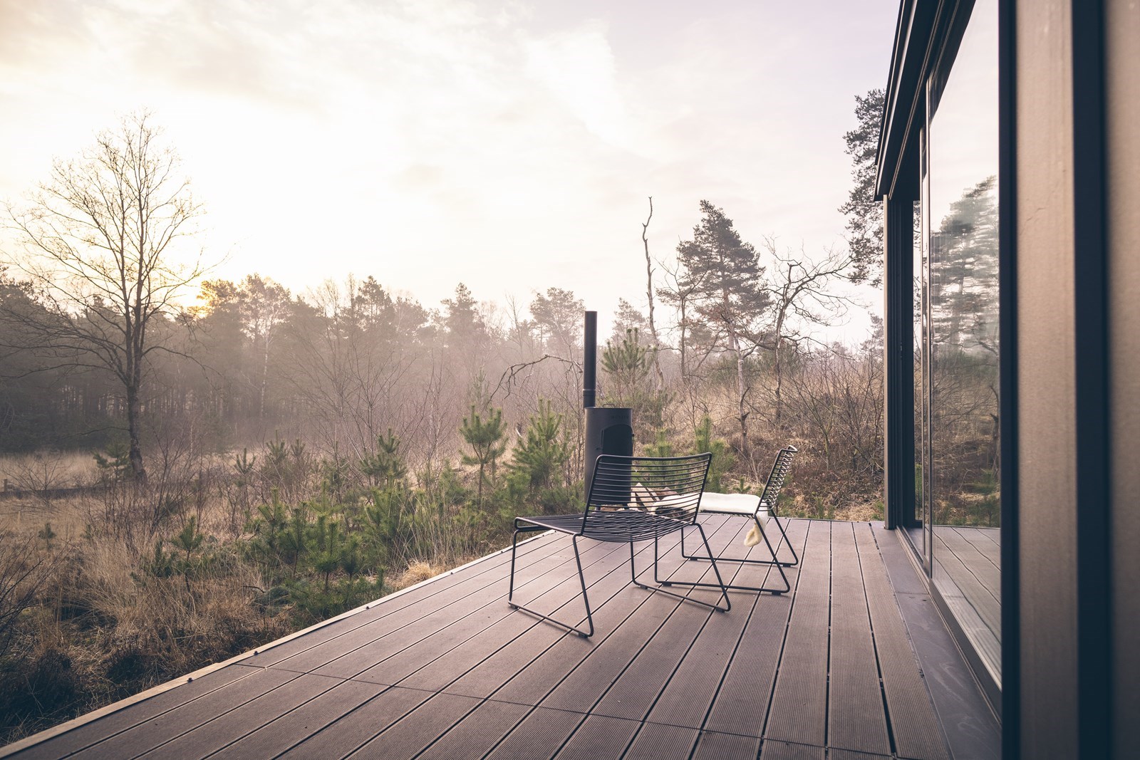 Design suite in ongerepte natuur