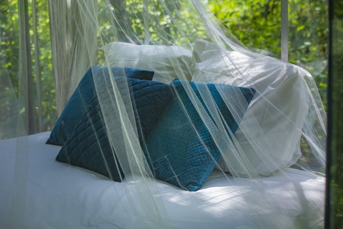 Een unieke overnachting in een glazen hotelkamer in het bos