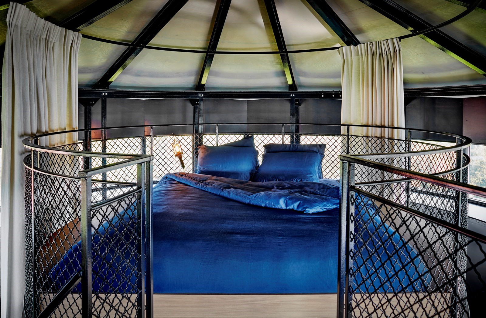 Overnachten op 33 meter hoogte in een Watertoren