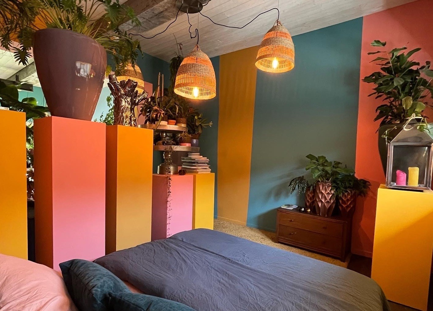 Plant Kot in een voormalige vlasfabriek