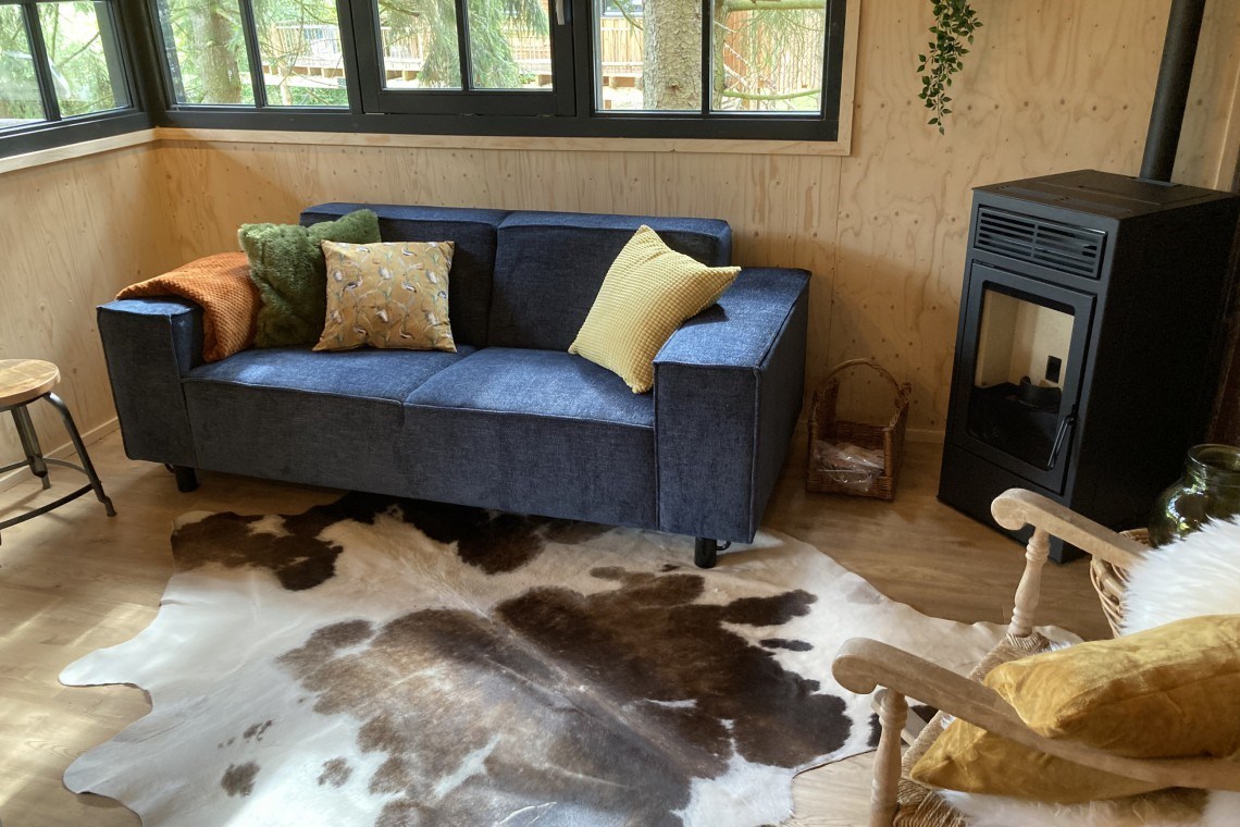 Boomhut voor 4 personen in Drenthe