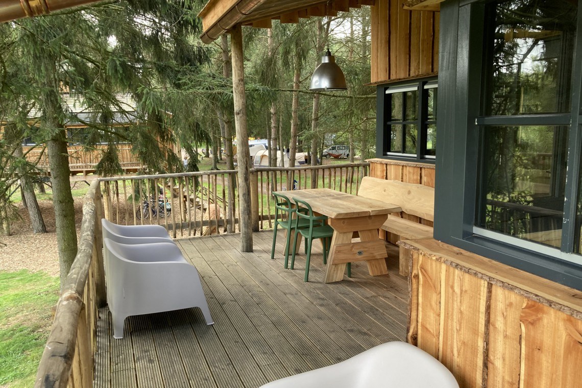 Boomhut voor 4 personen in Drenthe