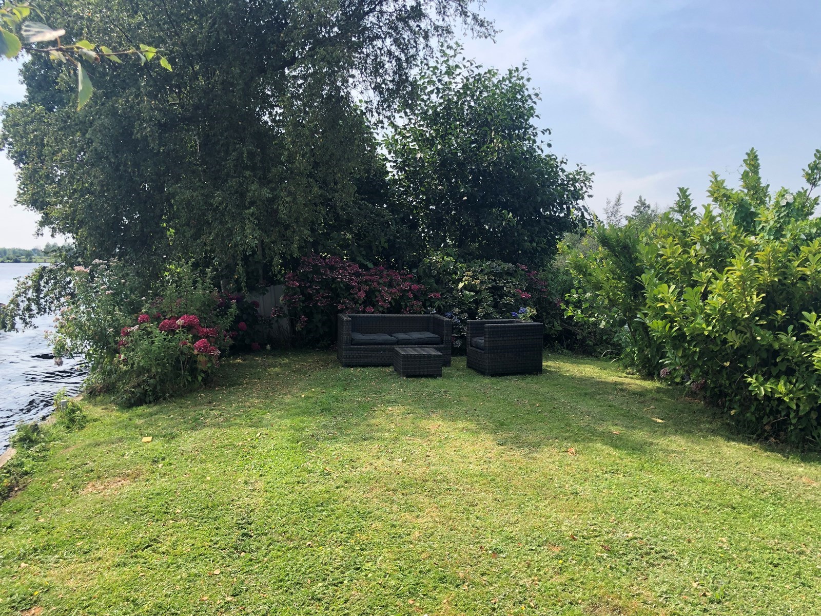 Cottage op een eiland