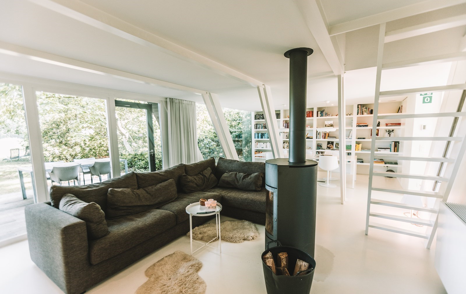 A-Frame designvakantiehuis in de natuur