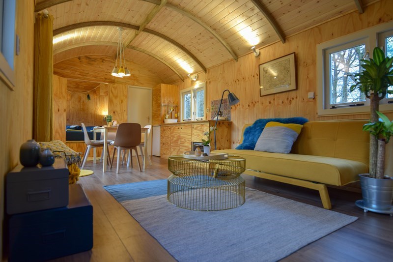 Overnachten in een Pipowagen aan het Dwingelderveld