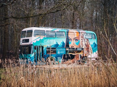 Slapen in een Dubbeldekker bus uit 1976 Slapen in een Dubbeldekker bus uit 1976
