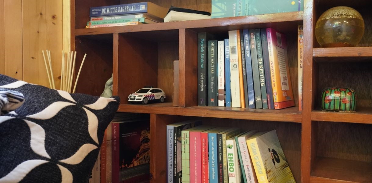 Historisch schip met grote buitenruimte 