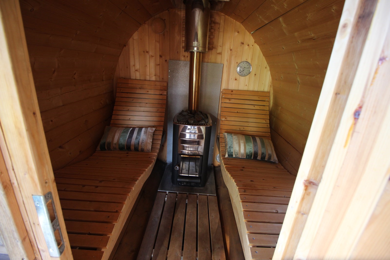 Wellness Cabin met sauna en jacuzzi