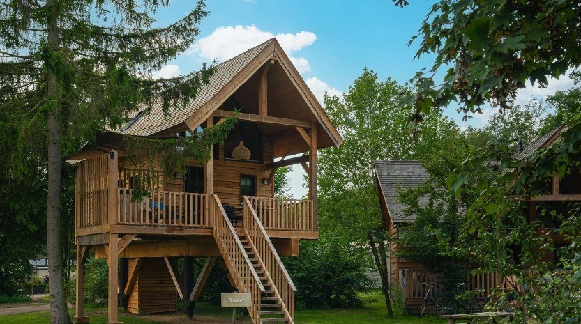 Boomhut met Bubbelbad