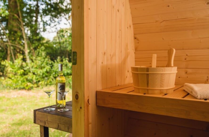 Ridders & prinsessen bungalow (mét sauna)