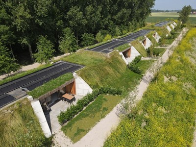 Slapen in een Zeeuwse dijk Slapen in een Zeeuwse dijk