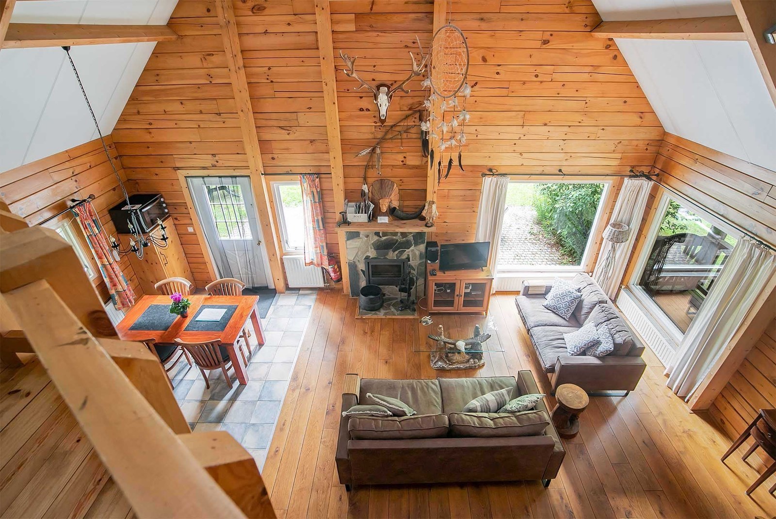 Amerikaans Countrystijl vakantiehuis in Drenthe