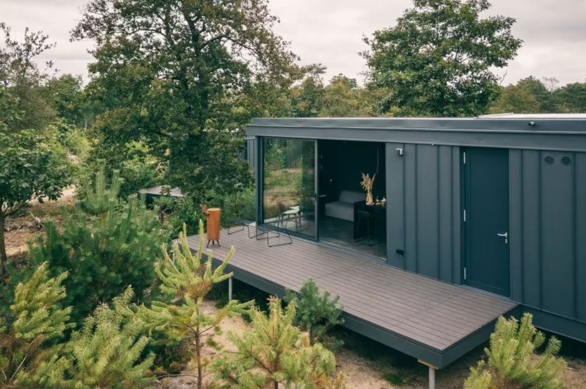 Outdoor suite op de Veluwe