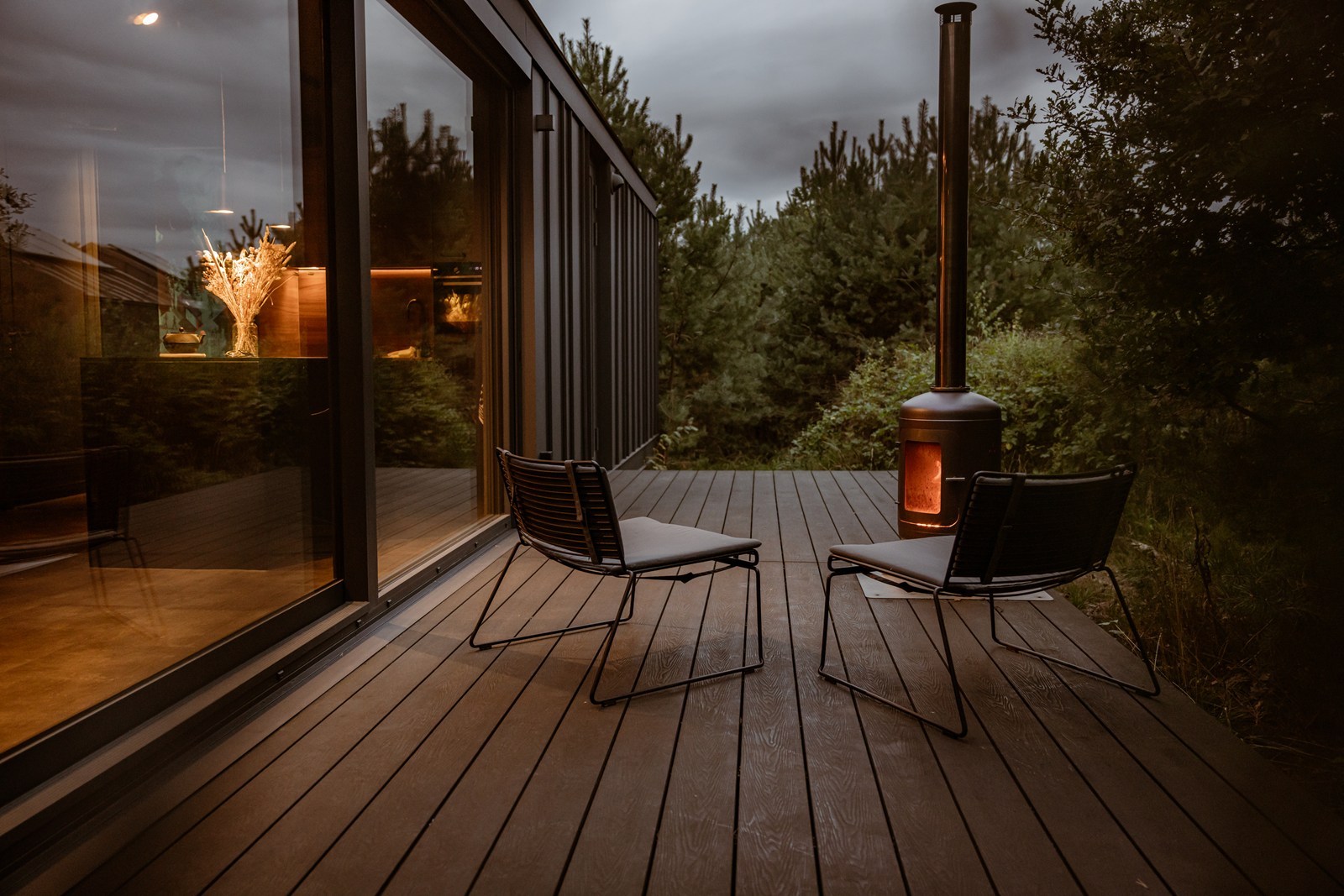 Outdoor suite met hottub of sauna op de Veluwe