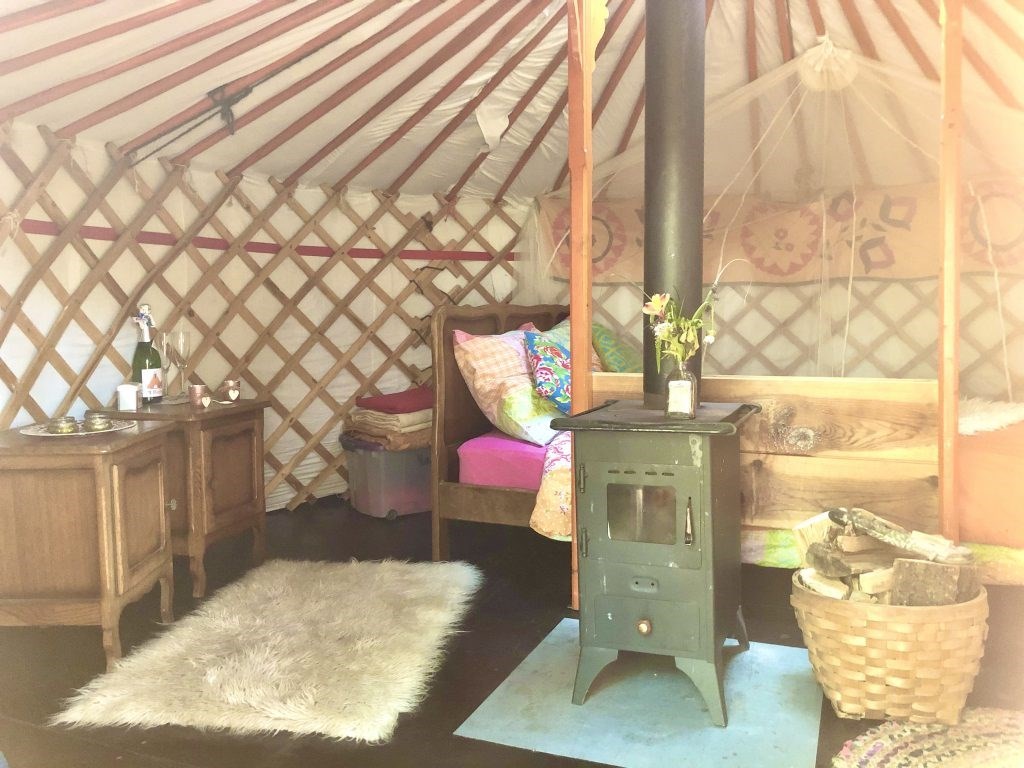 Knusse Mongoolse Yurt