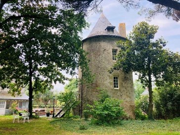 Middeleeuwse kasteeltoren Middeleeuwse kasteeltoren