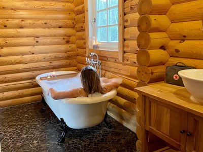 Romantische Scandinavische lodge Romantische Scandinavische lodge