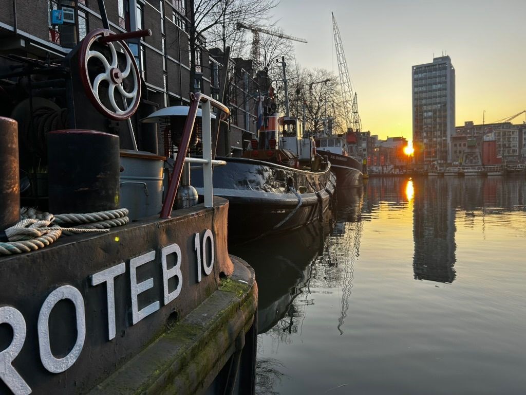 Boutique suite met karakter aan boord van een voormalig werkschip 