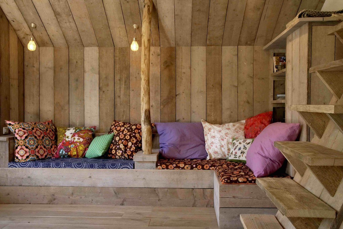 Uniek Mediterraans Tuinhuis vlakbij het strand