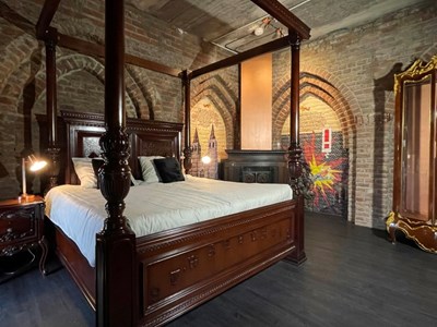 Penthouse met hemelbed in een Kerktoren Penthouse met hemelbed in een Kerktoren