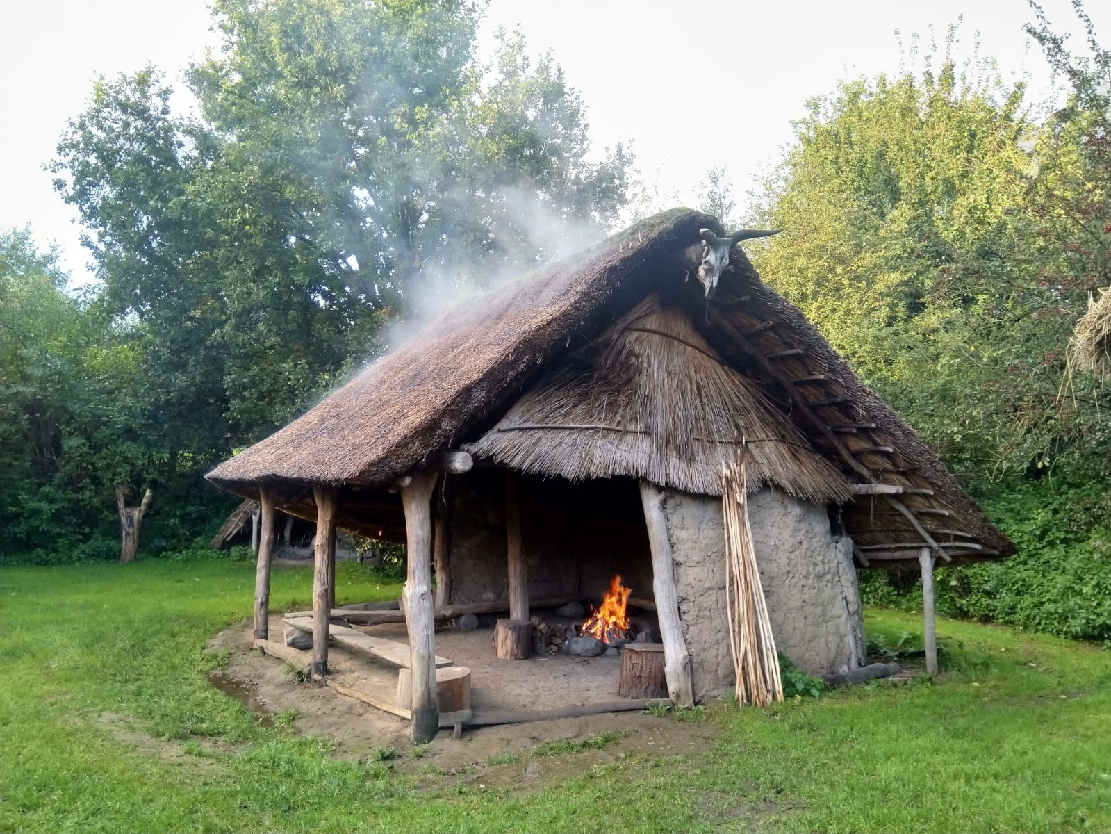Slapen in een Prehistorisch huis