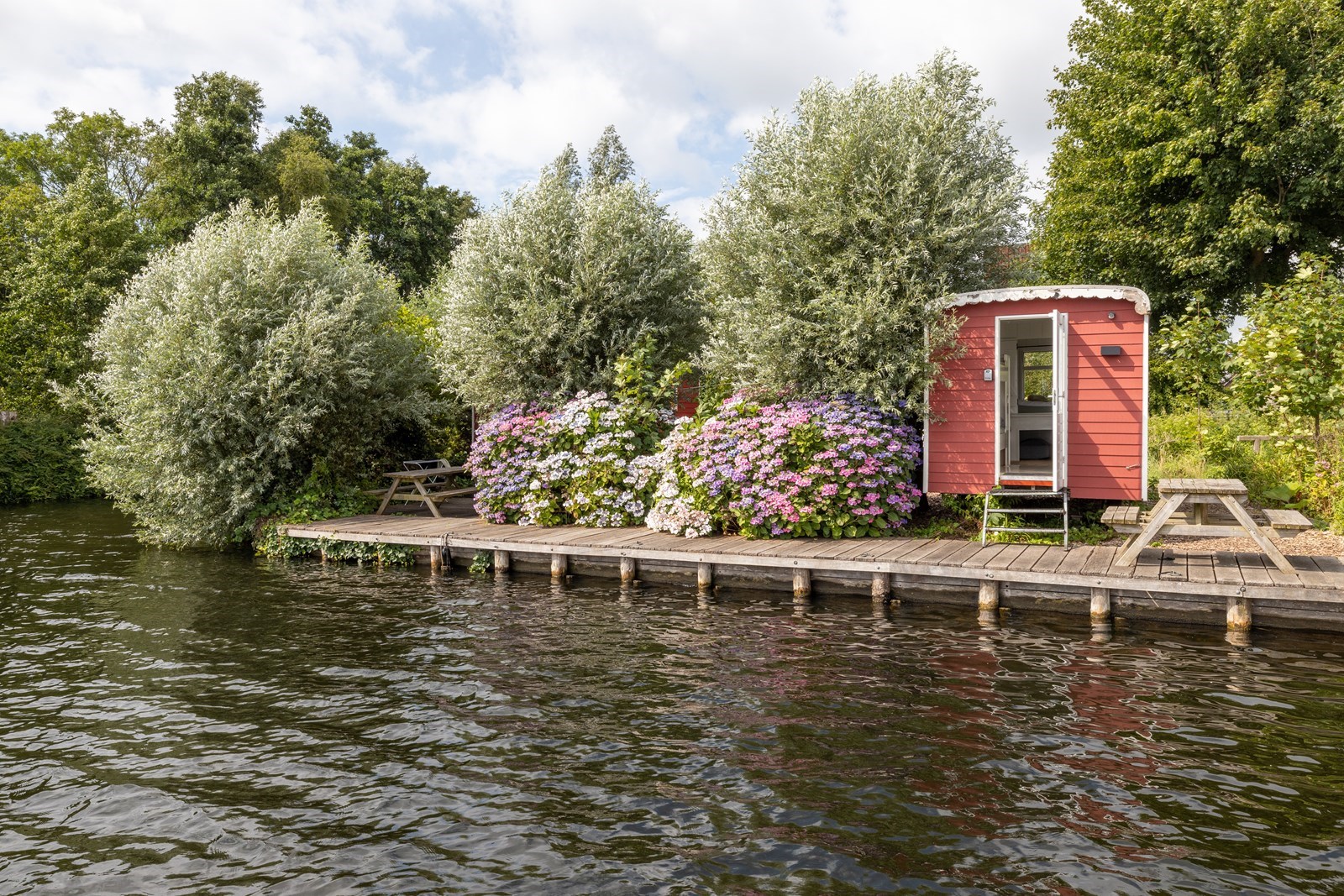 Pipowagen aan de Vinkeveense Plassen