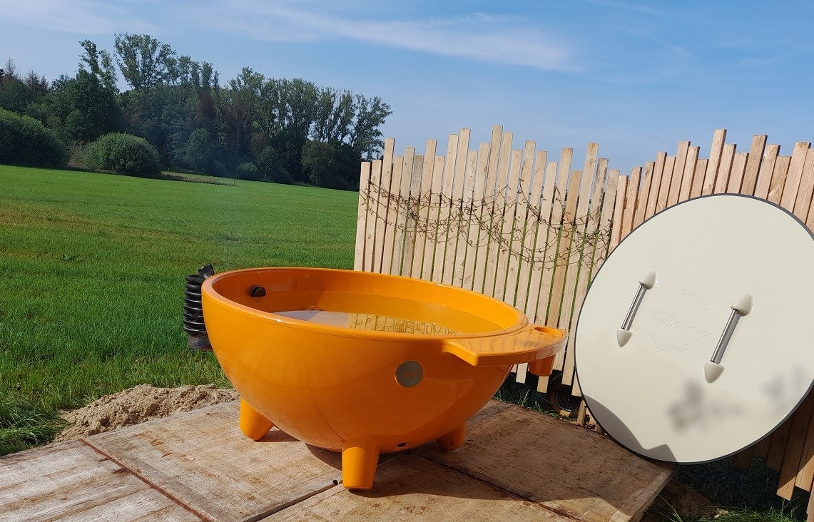 Vintage Mobilhome met hottub