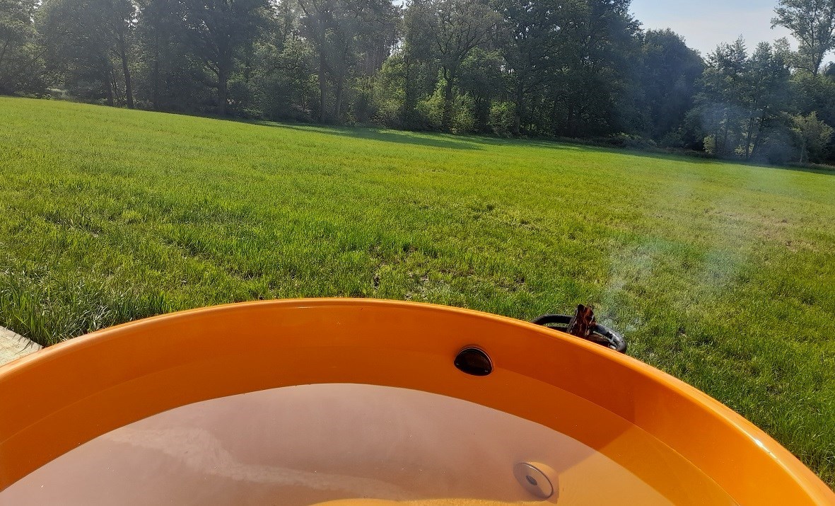 Vintage Mobilhome met hottub