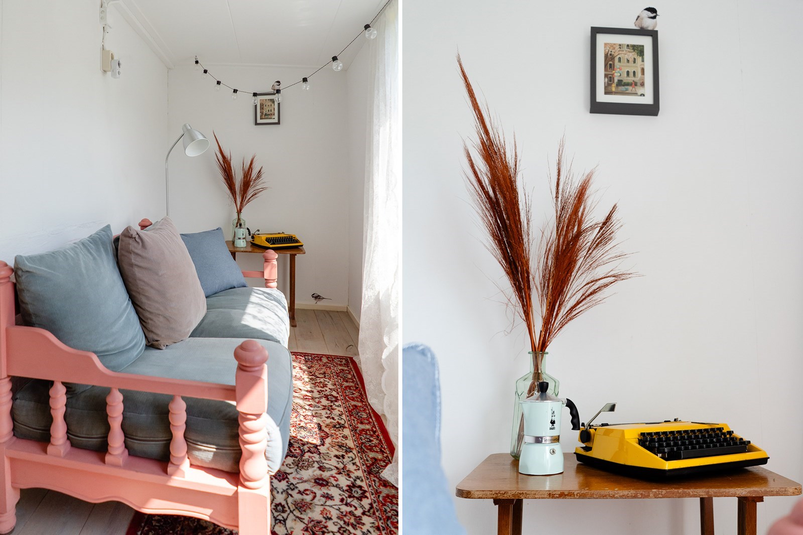 Retro huisje op de Veluwe