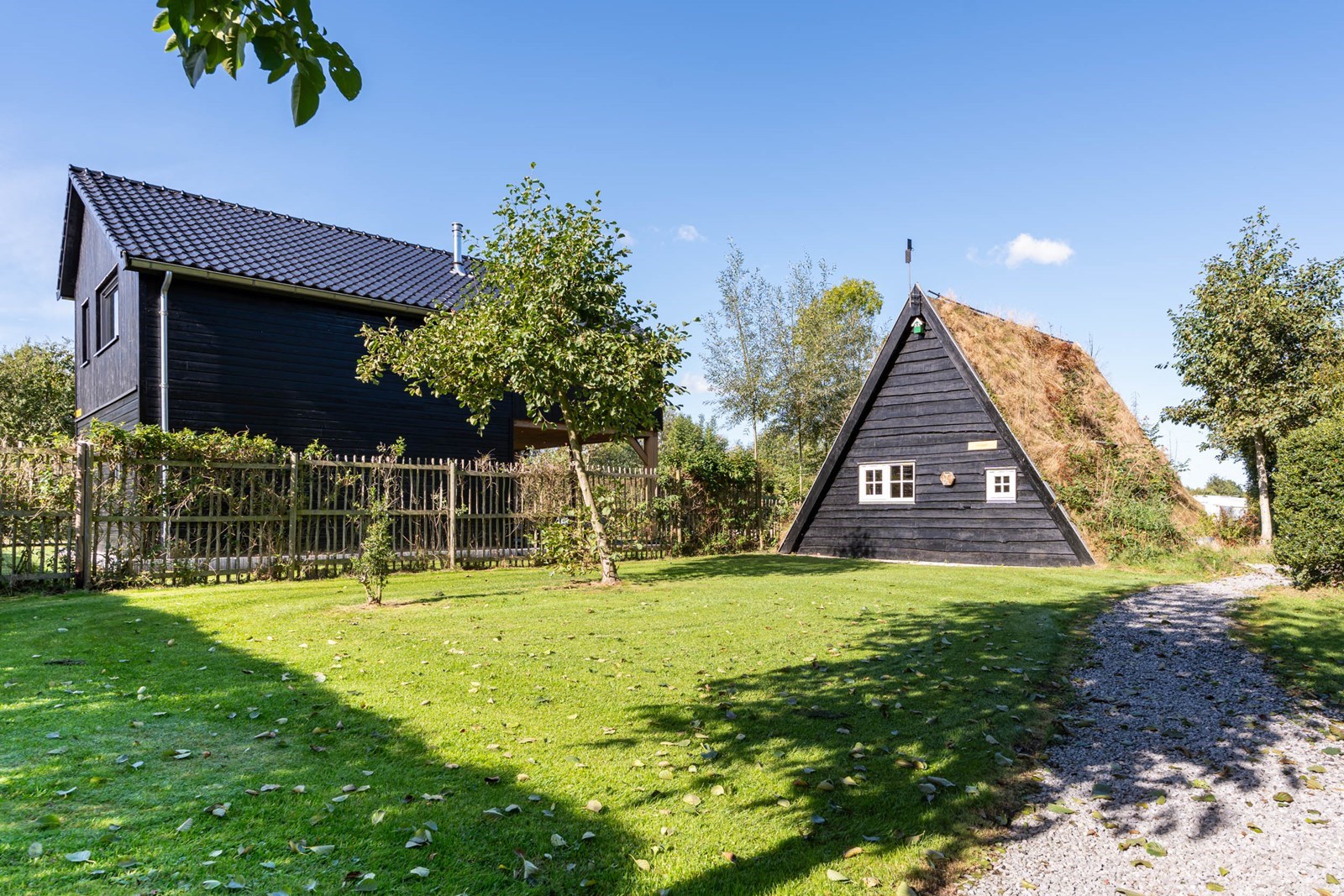 Plaggenhut met een bedstee