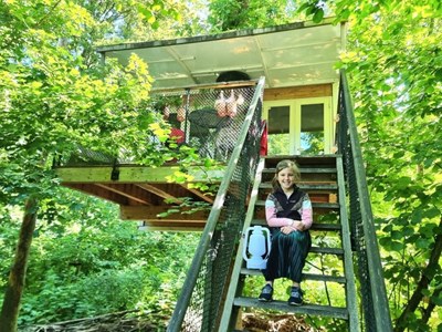 Bijzondere Boomhut voor het hele gezin Bijzondere Boomhut voor het hele gezin