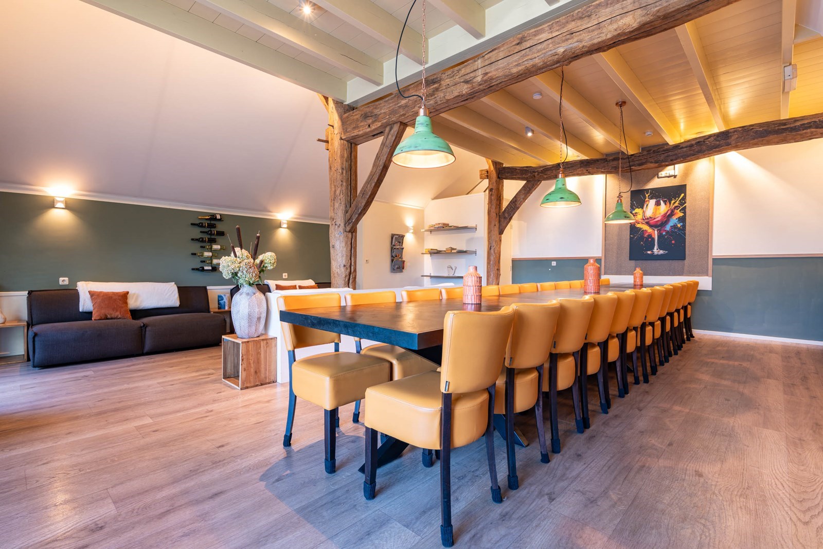 Gezinshuis in een boerderij