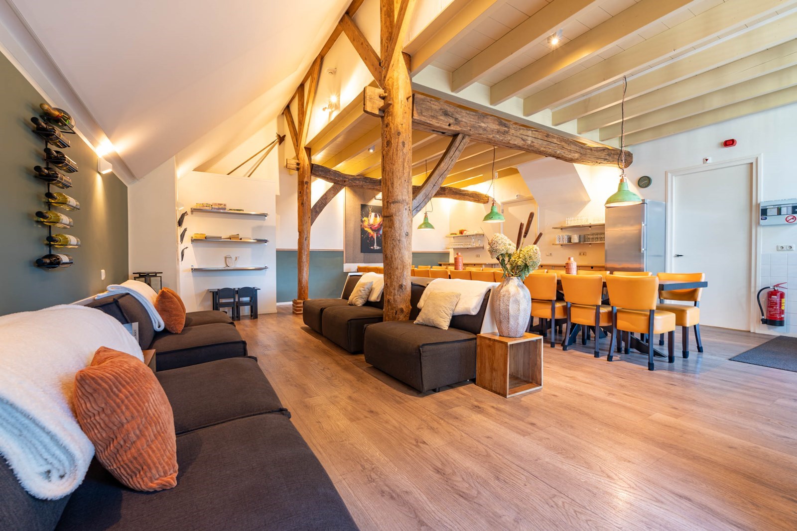 Gezinshuis in een boerderij