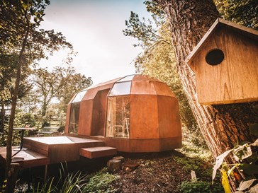 Een stijlvolle Cabane aan de voet van de Vlaamse Ardennen Een stijlvolle Cabane aan de voet van de Vlaamse Ardennen
