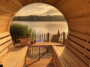 Vakantievilla met privé-strand en panorama sauna Vakantievilla met privé-strand en panorama sauna