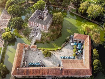 Gele kamer in de Voorburcht Gele kamer in de Voorburcht