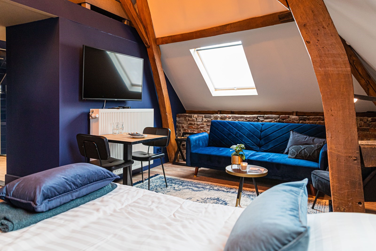 Blauwe kamer in de Voorburcht