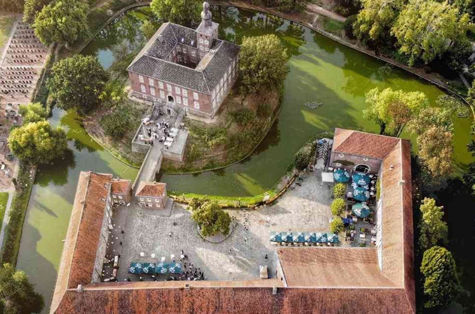 Blauwe kamer in de Voorburcht