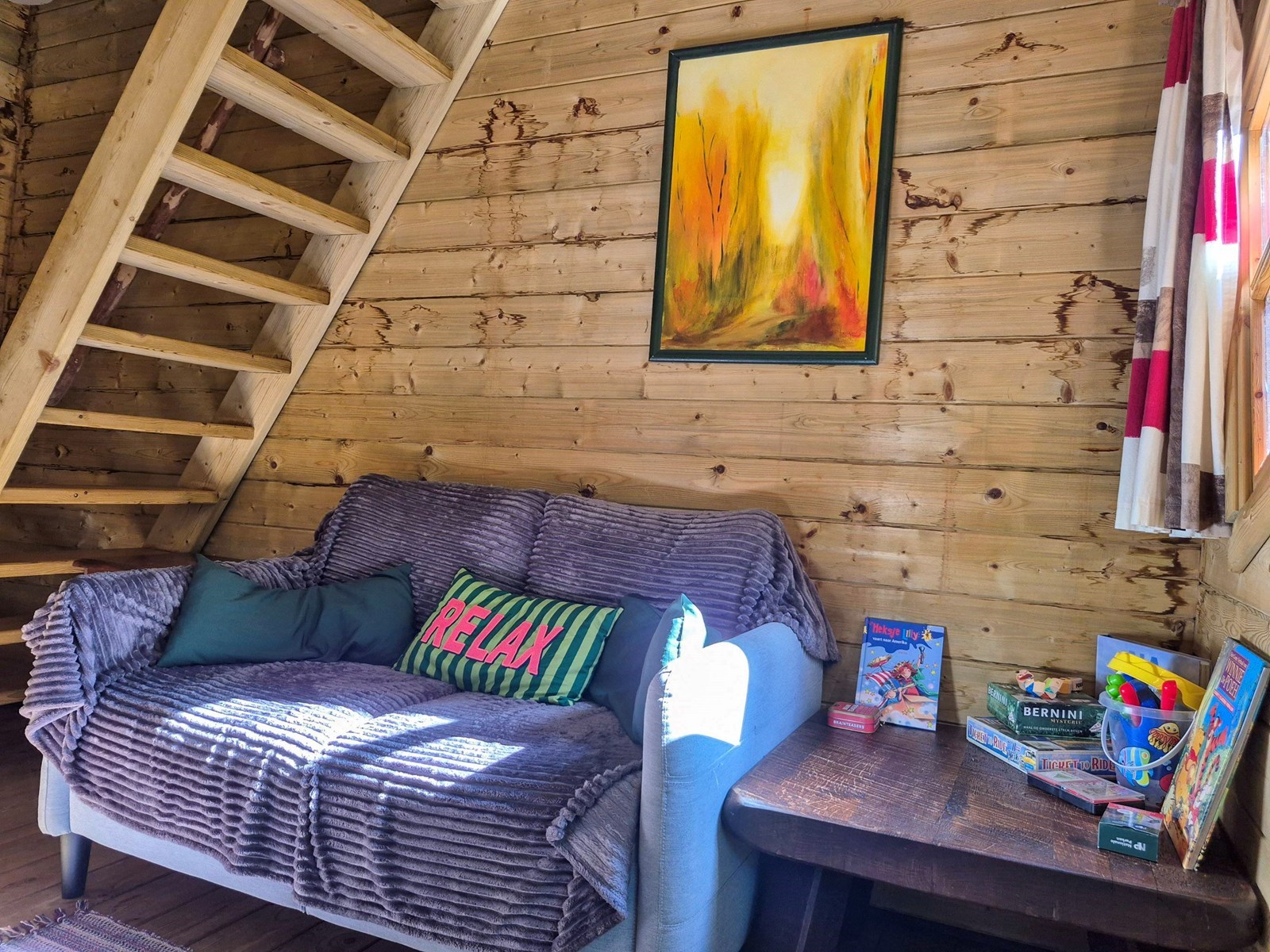 Slapen in een Vogelhuisje
