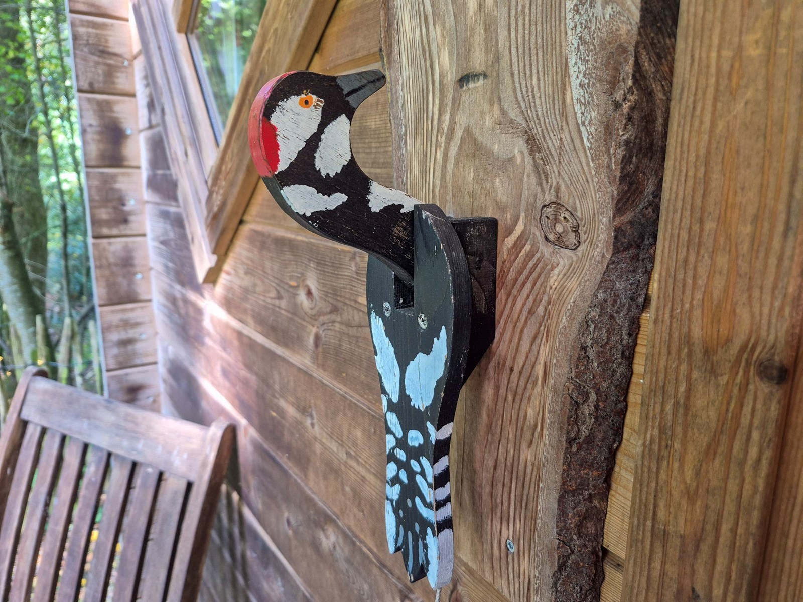 Slapen in een Vogelhuisje