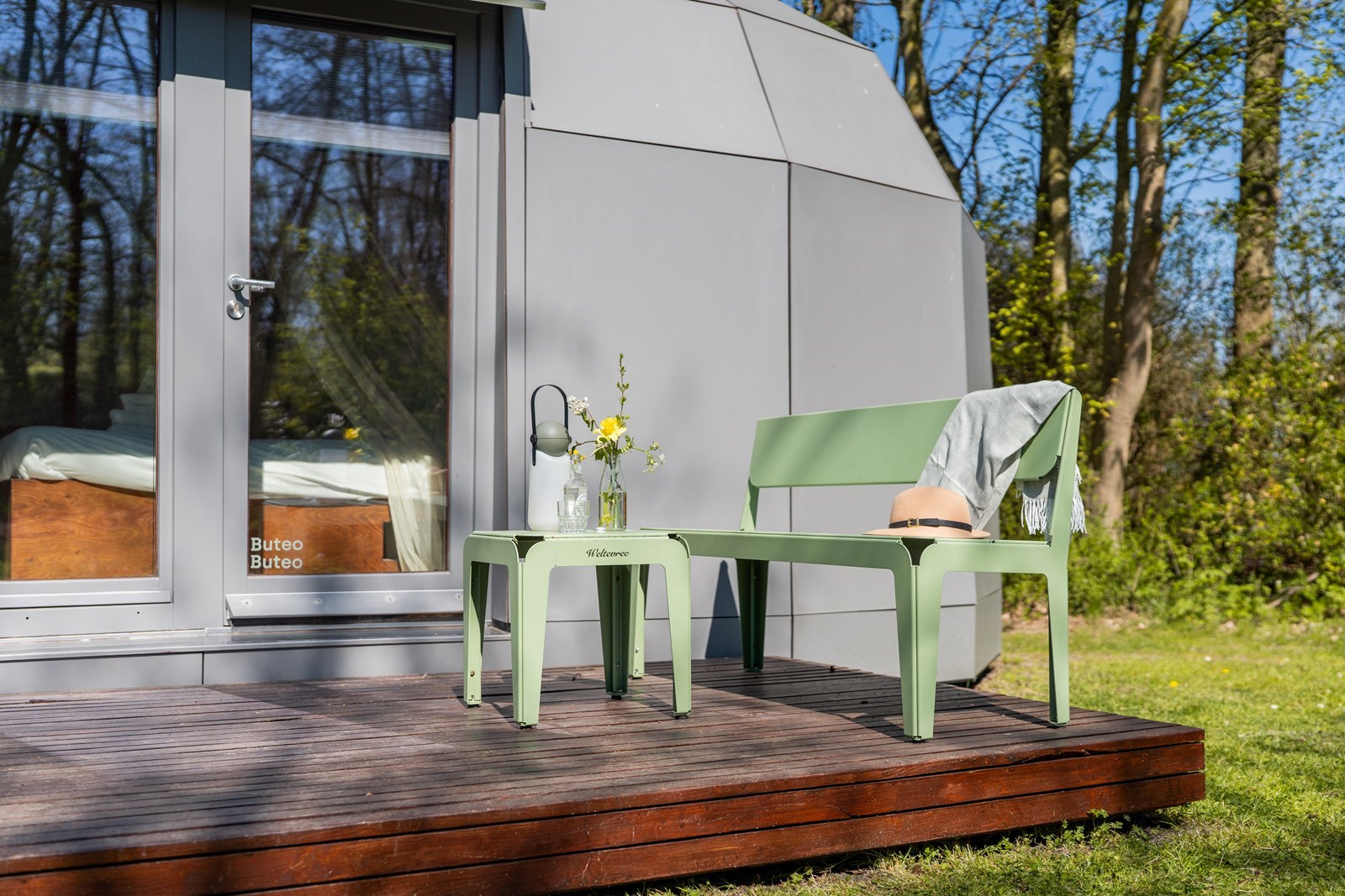 Unieke eco cabin (honden welkom)