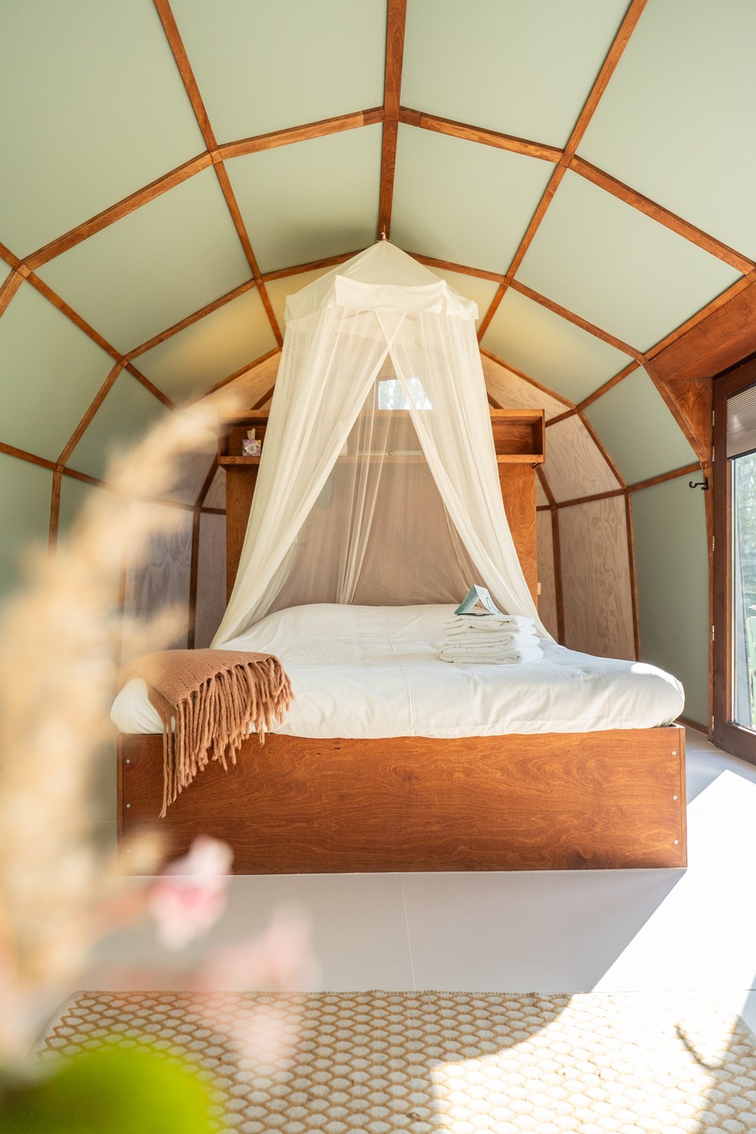 Unieke eco cabin (honden welkom)