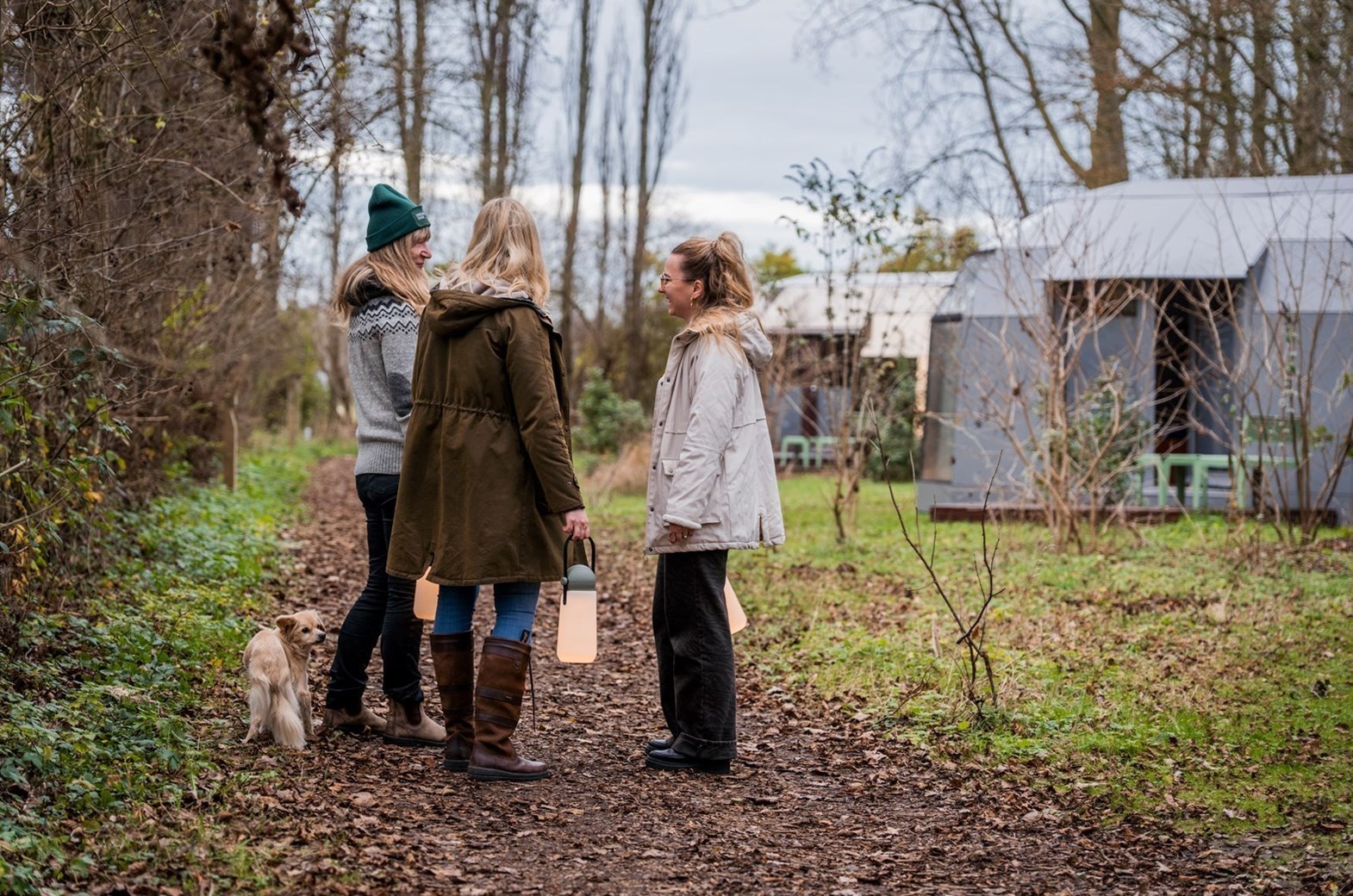 Unieke eco cabin (honden welkom)