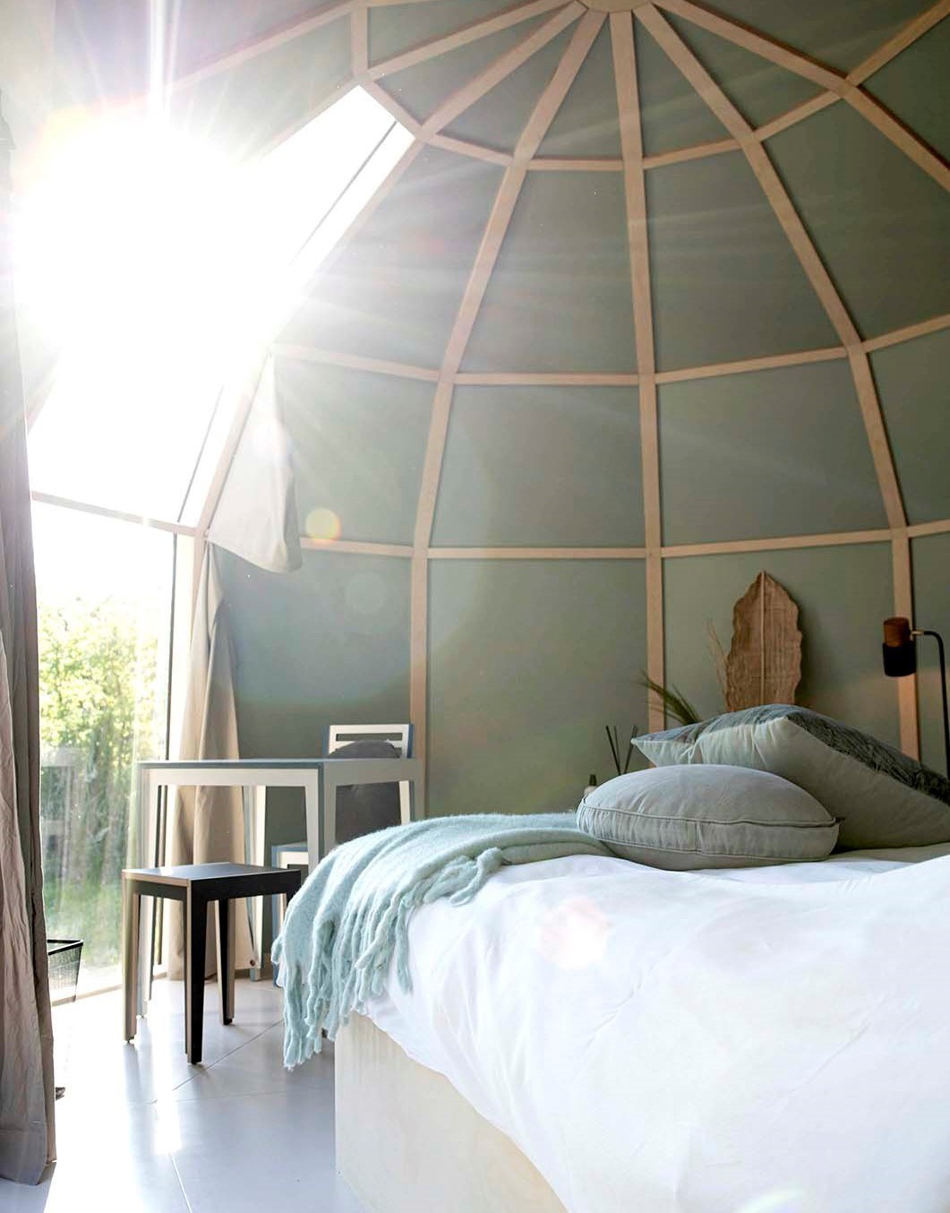 Slapen in een unieke Spiegelcabin